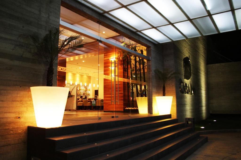 Casa Inn Premium Hotel Queretaro Miranda Eksteriør billede Entrance to the hotel